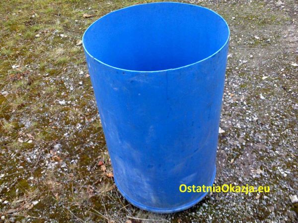 Beczka zbiornik, kosz ,pojemnik 200 litrów plastik - Image 6