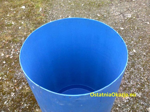 Beczka zbiornik, kosz ,pojemnik 200 litrów plastik - Image 8