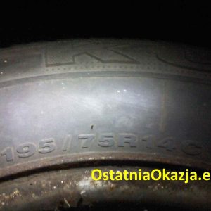 Opona , koło , felga Transit 2x2szt