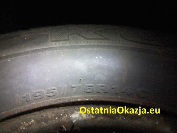 Opona , koło , felga Transit 2x2szt