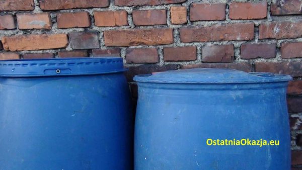 Beczka zbiornik, kosz ,pojemnik 200 litrów plastik - Image 10