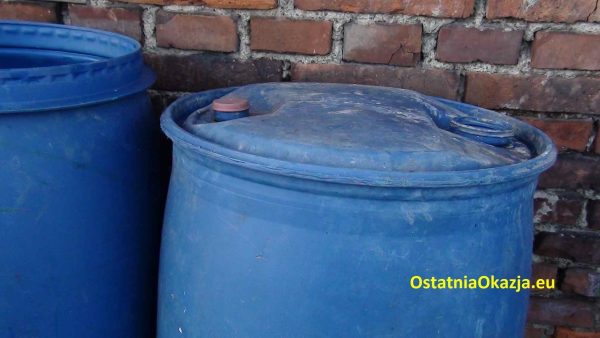 Beczka zbiornik, kosz ,pojemnik 200 litrów plastik - Image 11